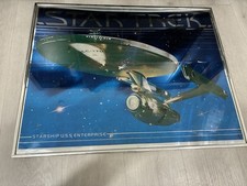Vintage 1979 Star Trek: The Motion Picture USS Enterprise Mylar Poster – Framed picture