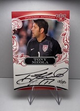 2021 Sportkings Volume 2 - Autographs Tony Meola #A55 Red /50 (AU) picture