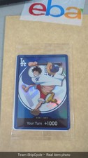 2026 ONE PIECE LA DODGERS MONKEY D LUFFY DON CARD PROMO 7226  BLEM G1N picture