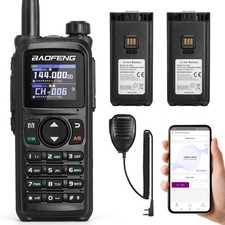 Baofeng UV-28 Plus 10W Tri-band Radio GPS APP Program 1000CH Dual Batteries picture