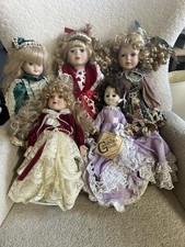 Vintage Porcelain Doll Lot (5 dolls) from 1970’s picture