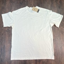 Nike Sportswear Premium Essentials 100% Cotton Shirt  Men Sz L White DO7392-133 picture