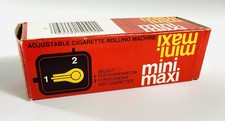 Vintage 1970s Rizla Mini Maxi Cigarette Rolling Machine - New Old Stock In Box picture