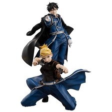 MegaHouse Precious G.E.M. Fullmetal Alchemist Roy Mustang & Riza Hawkeye NEW picture