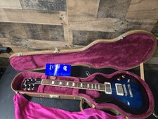2001 Gibson Les Paul Standard DC Plus Blue Burst W/ Ohsc 7.5 Lb  picture