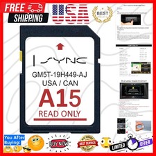 2026 Latest A15 Navigation SD Card Compatible with Ford/Lincoln, MKC MKZ MKX ... picture