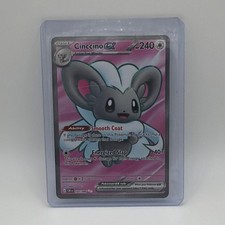 Nintendo Pokemon TCG Plasma Cinccino EX 105/106 Holo Ultra Rare EN 2013 240HP picture