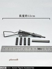 1Set 1/6 Gun Rifle Weapon Model Accessory Fit for 12