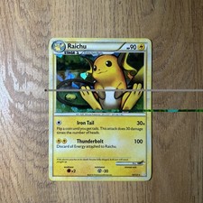Raichu 10/123 Heartgold & Soulsilver Holo picture