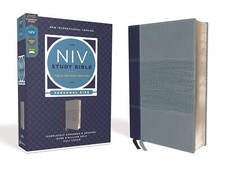 NIV Personal Size Study Bible soft leather-look BRAND NEW in Shrink Wrap picture