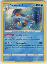 Holo Swampert 064/264 Rare Fusion Strike Near Mint picture