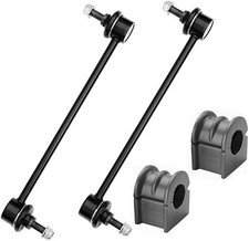 4 PC Front Sway Bar Link Kit + Bushing Kit Fits Mustang '05-12 V8 Models picture