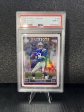 2006 Topps Chrome - Tom Brady #106 Refractor PSA 8 picture