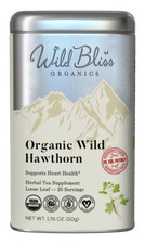 Organic Wild Hawthorn Tea - Caffeine Free Herbal Tea - Pharmacopoeia Potency picture