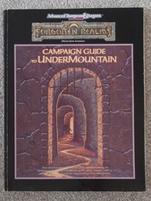  Forgotten Realms: Campaign Guide to Undermountain AD&D 2e Sourcebook RPG picture