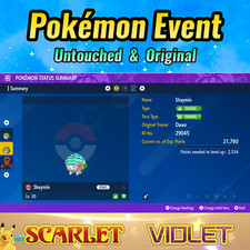 ✨Shiny Shaymin 💚Event Oak's Letter Shaymin 💜 Pokémon Scarlet & Violet picture