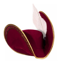 New Disney Store Captain Hook Pirate Hat Costume Accessories for Kids Halloween picture