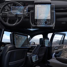 5Pcs Tempered Glass Screen Protector for 2025-2026 GMC Yukon 16.8