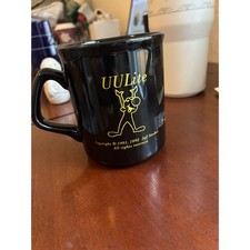 Vintage Jeff Strobel UULite 'Shareware' Coffee Mug Unisex OS Black Unique picture