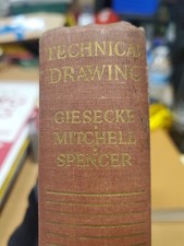 1940 Technical Drawing, Second Edition, Giesecke, Mitchell & Spencer HC Book picture