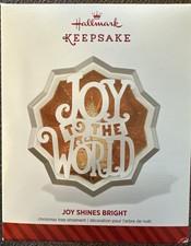 2014 Hallmark Keepsake Ornament “Joy Shines Bright” Christmas Light picture