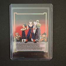 ST01 GOLD Energy Marker E-154 Foil English Dragonball Vegeta Goku picture