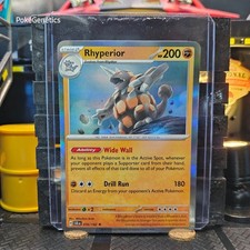 Rhyperior Stellar Crown Holo Pokémon TCG 076/142 Scarlet & Violet SV07 Rare picture