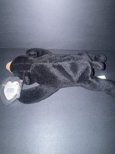 Ty Beanie Babies Blackie Black Bear Plush Vintage Retired 1994  picture