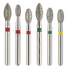 Dental Diamond Burs Football Bur FG Fine Coarse High Speed Friction Grip 368 379 picture