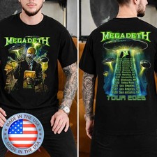 Megadeth UFOs North American Tour 2026 T-Shirt picture