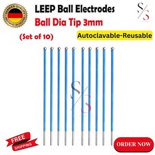LEEP Ball Electrodes 3mm Ball Tip 10Pcs Reusable Autoclavable 10 Pcs Set picture