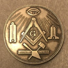 Mason Membership Token Coin Lancaster Lodge No. 104 picture
