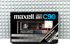 MAXELL UDXL I   90  1980 USA   TYPE I  BLANK CASSETTE TAPE (1) (SEALED) picture