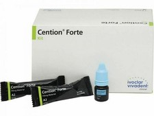 Ivoclar CENTION FORTE Self-Curing Dental Restorativ 50 Capsule Pack with Primer picture