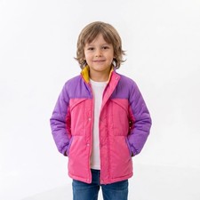 Kids 90s Retro Colorblock Windbreaker | Oliver Tree Inspired Rave Jacket picture