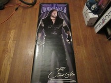 1999 wwf undertaker 2x6 door size poster by captiva new never opened very rare picture