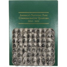2010-2021 National Park Quarter 56 Coin Set Uncirculated with Folder picture
