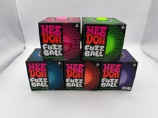AUTHENTIC Needoh FUZZ BALL VELVET SQUEEZE Squish Stress SAME DAY SHIPPING picture