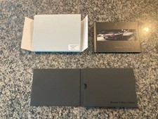 PORSCHE DESIGN 2011 BLACK EDITION BOXSTER S FACTORY MAILER W/BOOK. USA VERSION picture