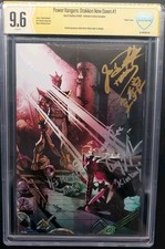 POWER RANGERS Drakkon New Dawn CBCS 9.6 Signed Jason David Frank Amy Jo Johnson  picture