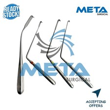 Buxton 74-7600 Scoville Nerve root retractor set of 4 PCS Neuro Spine Surgery picture