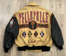 Vintage PELLE PELLE Soda Club Leather Jacket XL Hip Hop 90's Marc Buchanan Rap picture