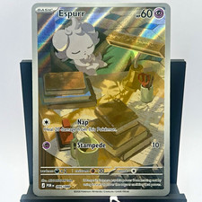 Pokemon TCG Espurr 095/088 SV05 Temporal Forces Illustration Rare Holo picture