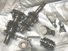 1986 KAWASAKI KX 125  OEM TRANSMISSION PART'S  picture