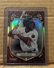 2022 Bowman's Best - Prospective Royalty Jackson Chourio #PR-3 Atomic Refractor picture