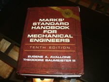 Marks' Standard Handbook for Mechanical Engineers by Avallone picture