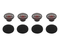 4 M-size Ear Gels Tips Kit for Plantronics Voyager 5200 5220 Replacement + FOAMS picture