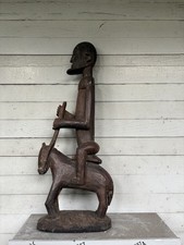 Old  Dogon Horse$ Rider Statue picture