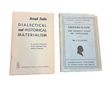 Vintage Marxist Booklet Set: 1940s Lenin Imperialism & 1960s Stalin Materialism picture