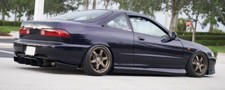 1994-2001 ACURA/HONDA INTEGRA REAR TRUNK SPOILER WING DELETE HOLE PLUGS picture
